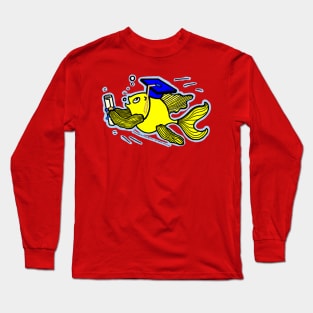 Graduation Fish Long Sleeve T-Shirt